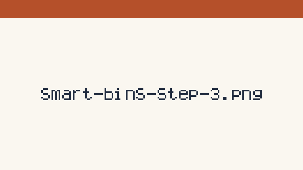 Create Smart Bin 窗口